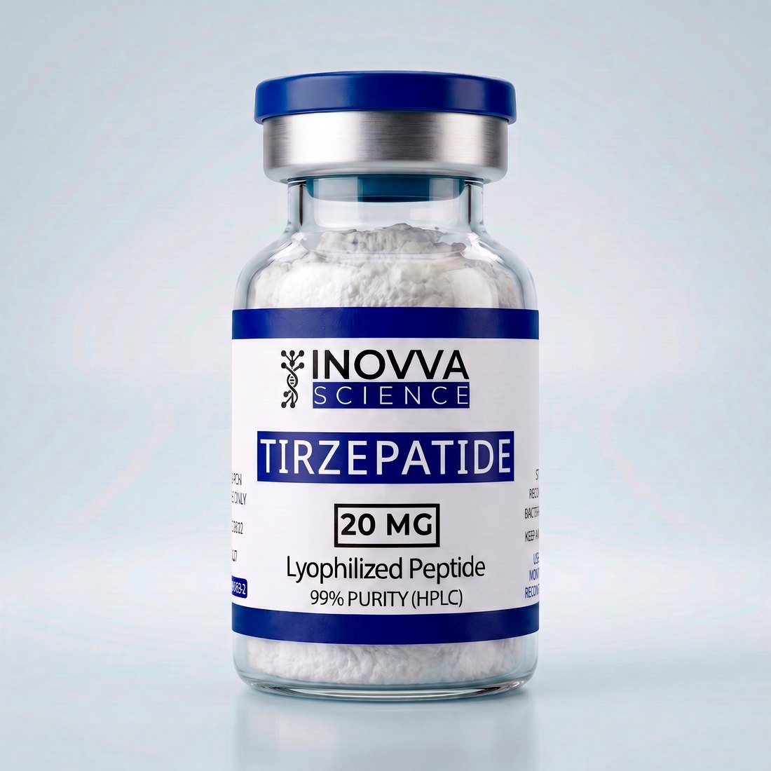 Vial de Tirzepatide — Inovva Science